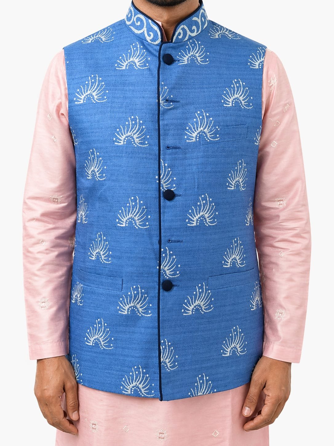 JJ COAT(WHITE PRINTED)