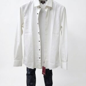 CLASSIC PRISTINE WHITE FORMAL SHIRT