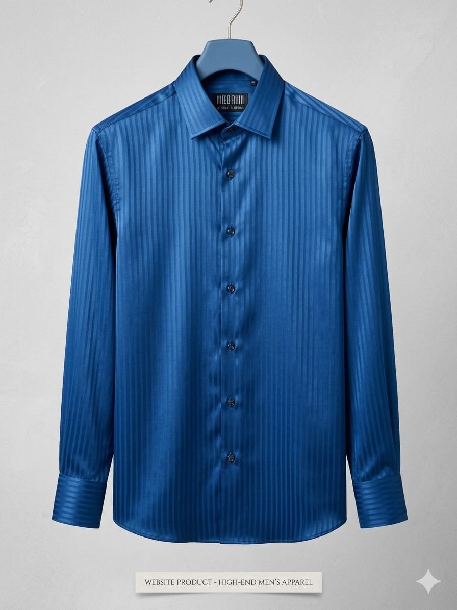 PARTY WEAR SATIN SHAIRT