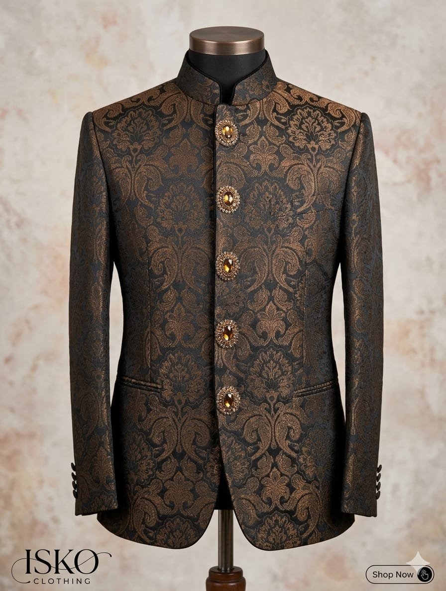 INDO-WESTERN HIGH NECK