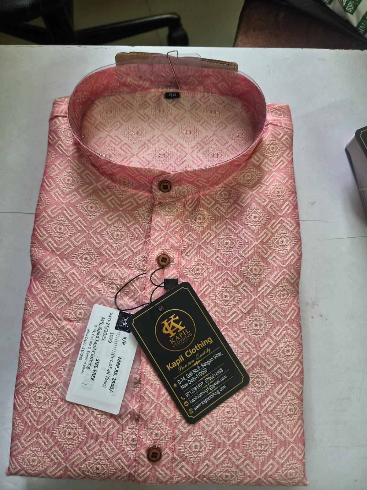 SHAHI SEQUENCE KURTA PAJAMA